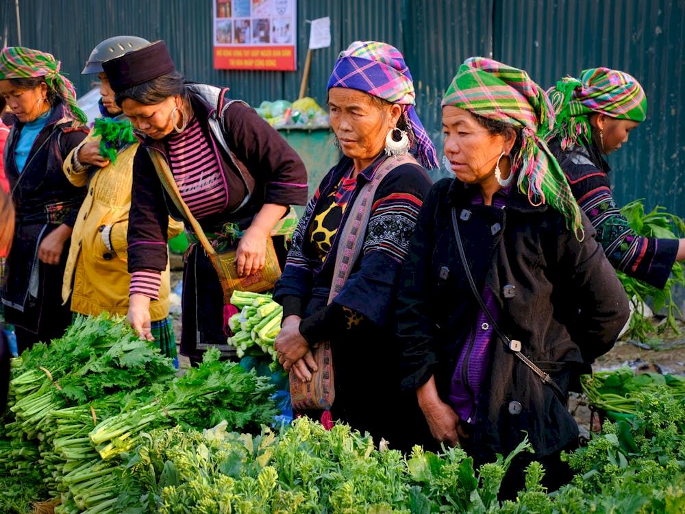 Sapa Market showcases the vibrant culture of local ethnic groups through colorful textiles, handmade crafts, and regional produce (Source: Pexels)